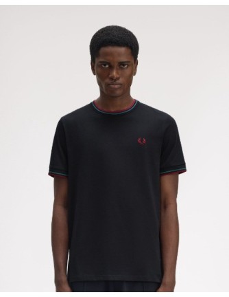 CAMISETA UNISEX FRED PERRY COLOR78 MARINO