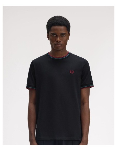 CAMISETA UNISEX FRED PERRY COLOR78 MARINO