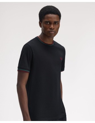 CAMISETA UNISEX FRED PERRY COLOR78 MARINO 2