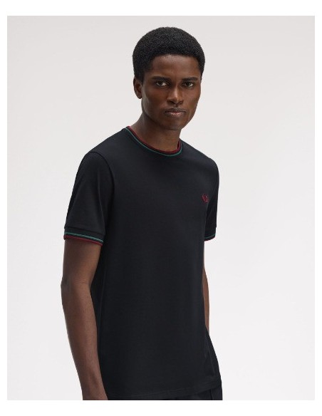 CAMISETA UNISEX FRED PERRY COLOR78 MARINO