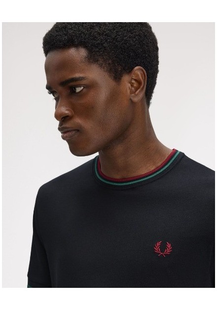 CAMISETA UNISEX FRED PERRY COLOR78 MARINO