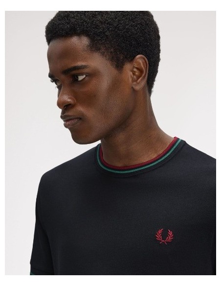 CAMISETA UNISEX FRED PERRY COLOR78 MARINO