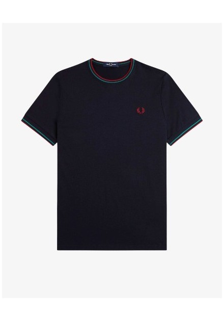 CAMISETA UNISEX FRED PERRY COLOR78 MARINO