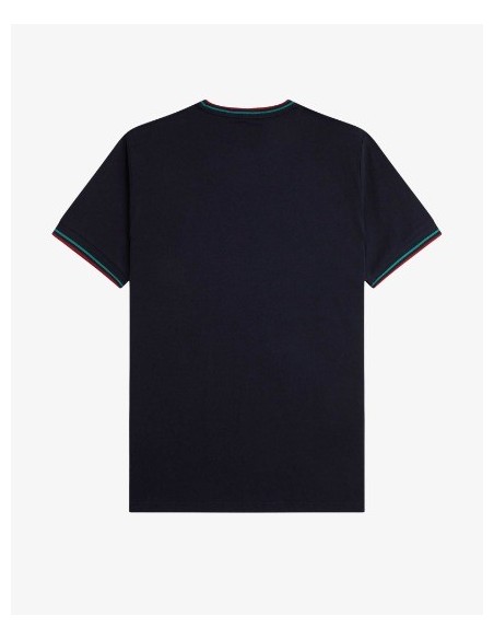 CAMISETA UNISEX FRED PERRY COLOR78 MARINO