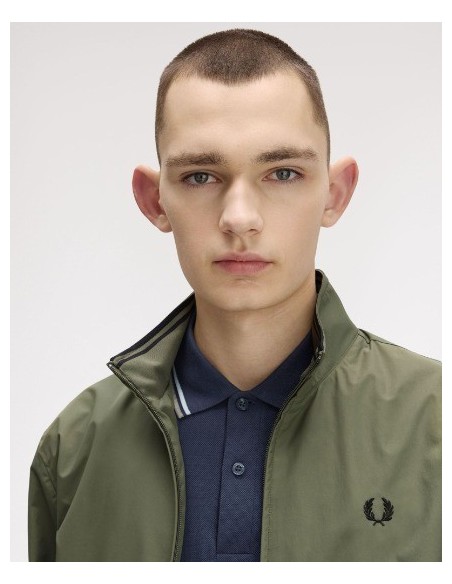 CAZADORA CHICO FRED PERRY COLOR 22 VERDE
