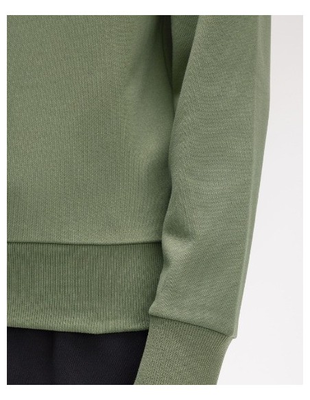 SUDADERA UNISEX FRED PERRY COLOR 28 VERDE