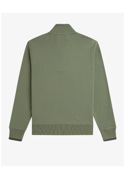 SUDADERA UNISEX FRED PERRY COLOR 28 VERDE