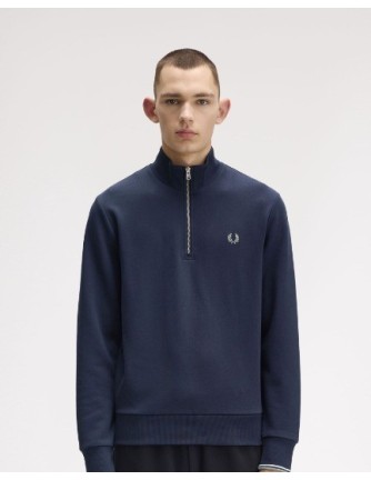 SUDADERA UNISEX FRED PERRY COLOR 29 MARINO