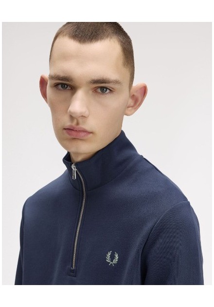 SUDADERA UNISEX FRED PERRY COLOR 29 MARINO