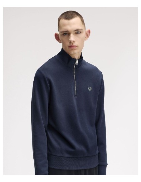 SUDADERA UNISEX FRED PERRY COLOR 29 MARINO
