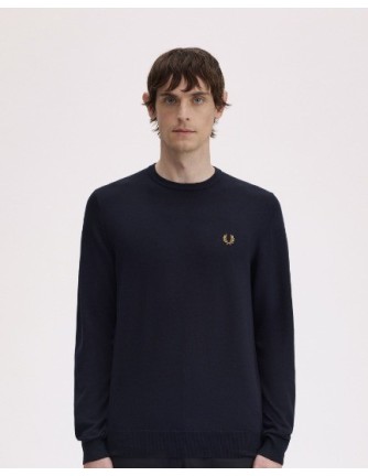 JERSEY CHICO FRED PERRY COLOR MARINO