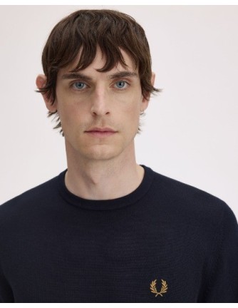 JERSEY CHICO FRED PERRY COLOR MARINO 2