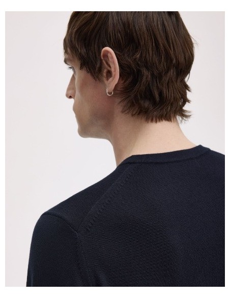 JERSEY CHICO FRED PERRY COLOR MARINO