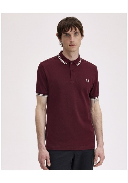 POLO CHICO FRED PERRY COLOR 44 BURDEOS