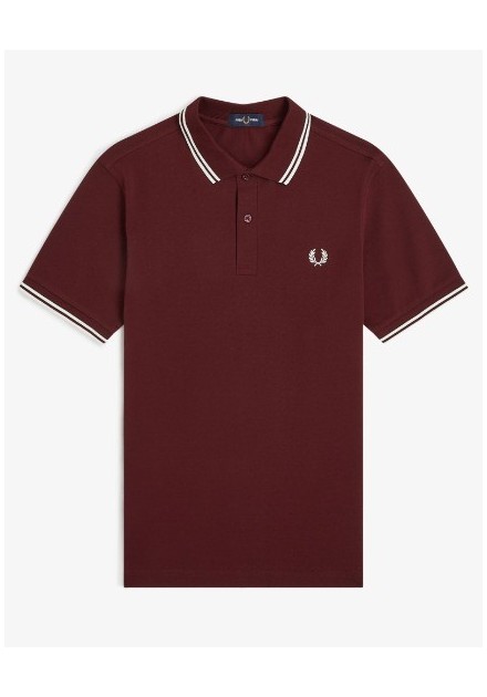 POLO CHICO FRED PERRY COLOR 44 BURDEOS