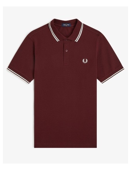 POLO CHICO FRED PERRY COLOR 44 BURDEOS