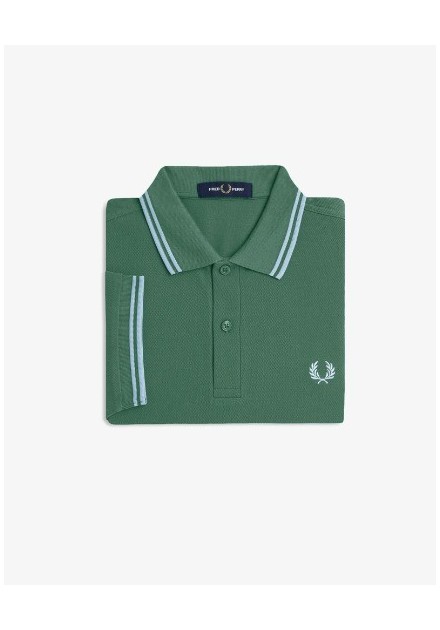 POLO CHICO FRED PERRY COLOR 45 VERDE