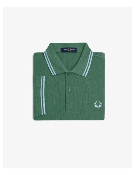 POLO CHICO FRED PERRY COLOR 45 VERDE