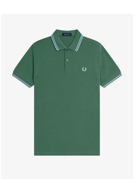 POLO CHICO FRED PERRY COLOR 45 VERDE