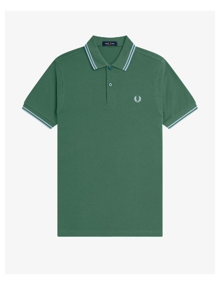 POLO CHICO FRED PERRY COLOR 45 VERDE