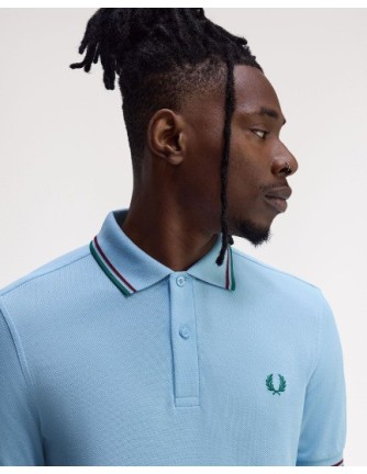 POLOCHICO FRED PERRY COLOR46 CELESTE 2