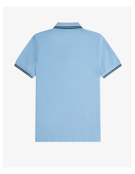 POLOCHICO FRED PERRY COLOR46 CELESTE