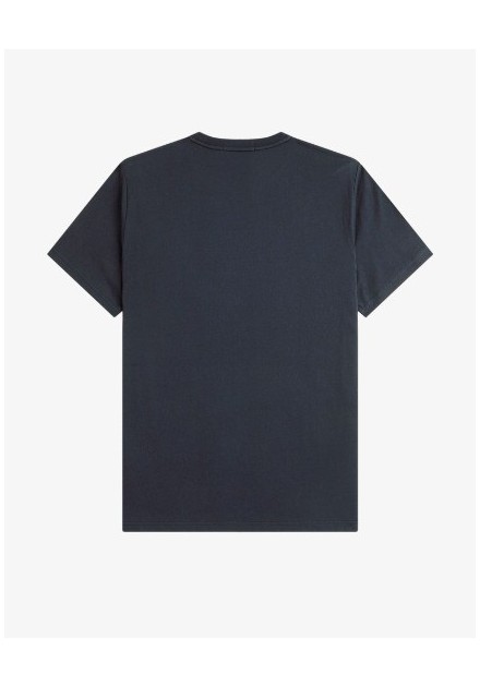 CAMISETA UNISEX FRED PERRY COLOR 81 MARINO