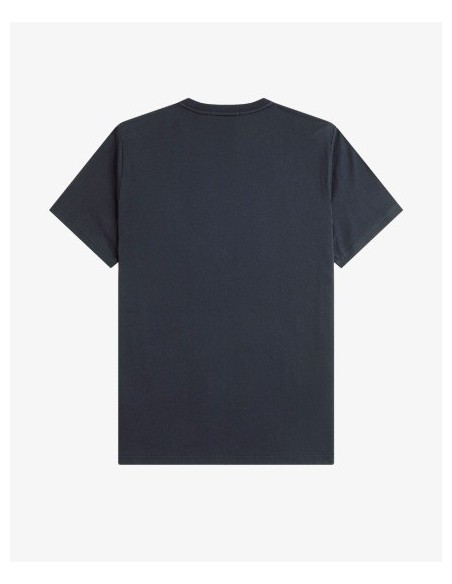 CAMISETA UNISEX FRED PERRY COLOR 81 MARINO