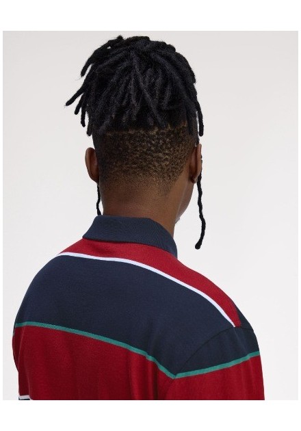 POLO CHICO MANGA LARGA FRED PERRY COLOR 49 BURDEOS