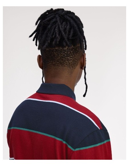 POLO CHICO MANGA LARGA FRED PERRY COLOR 49 BURDEOS