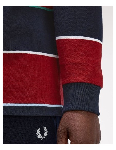 POLO CHICO MANGA LARGA FRED PERRY COLOR 49 BURDEOS