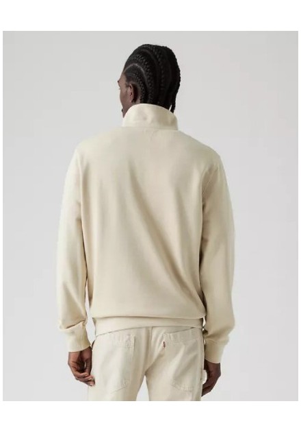 SUDADERA UNISEX  CREMALLERA LEVIS COLOR 05 BEIG