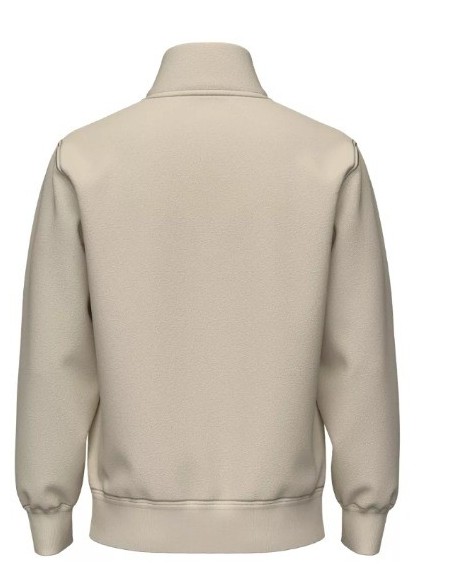 SUDADERA UNISEX  CREMALLERA LEVIS COLOR 05 BEIG