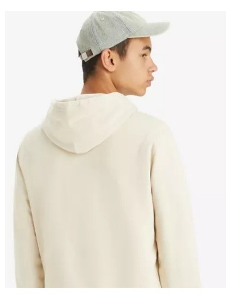 SUDADERA UNISEX CON CAPUCHA LEVIS COLOR 07 BEIG