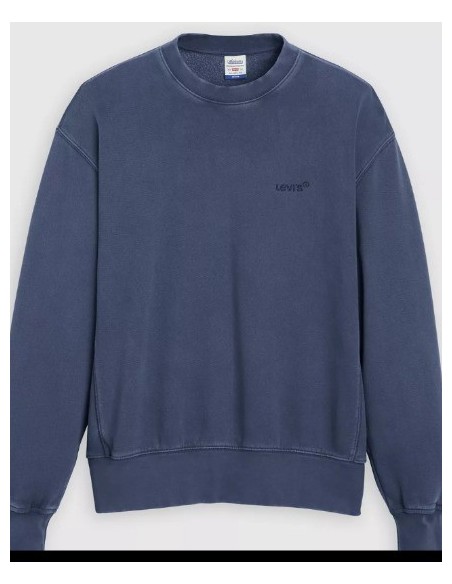 SUDADERA UNISEX CAJA LEVIS COLOR36 MARINO