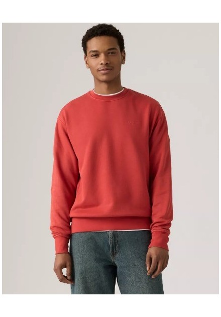 SUDADERA UNISEX CAJA LEVIS COLOR 37 BURDEOS