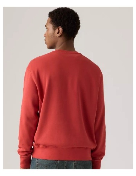 SUDADERA UNISEX CAJA LEVIS COLOR 37 BURDEOS