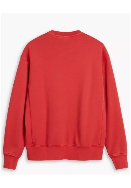 SUDADERA UNISEX CAJA LEVIS COLOR 37 BURDEOS