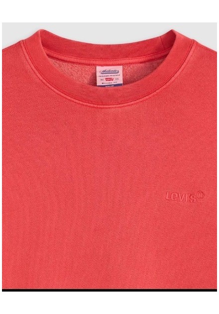 SUDADERA UNISEX CAJA LEVIS COLOR 37 BURDEOS