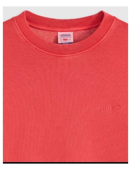 SUDADERA UNISEX CAJA LEVIS COLOR 37 BURDEOS