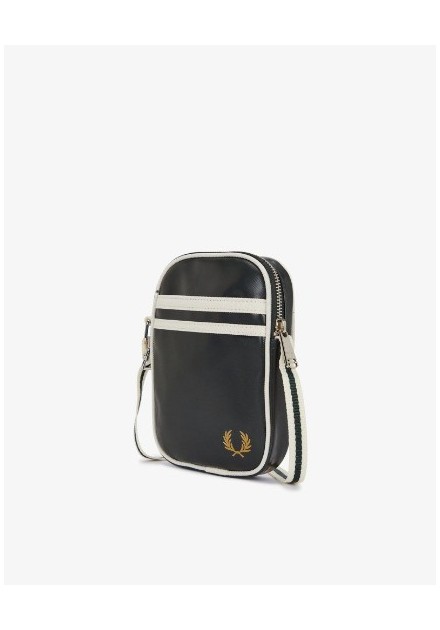 BOLSO UNISEX FRED PERRY COLOR 49 NEGRO