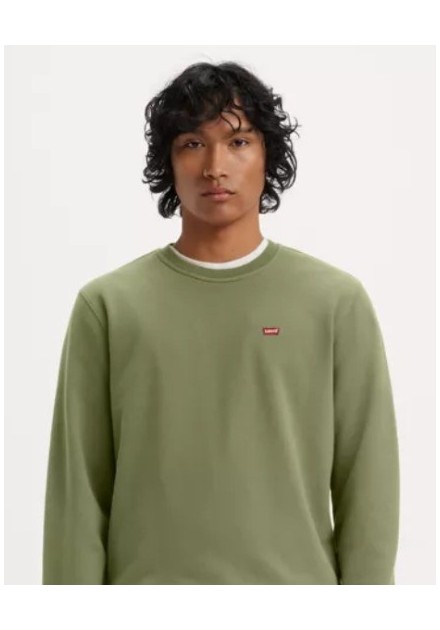 SUDADERA UNISEX CAJA LEVIS COLOR 35 COLOR VERDE