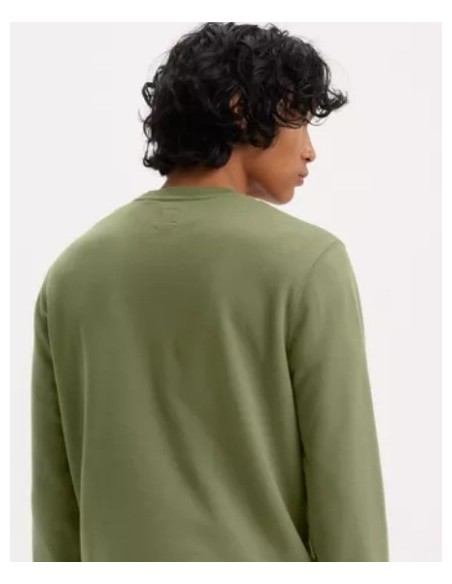 SUDADERA UNISEX CAJA LEVIS COLOR 35 COLOR VERDE