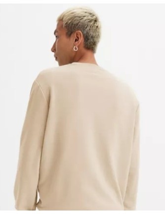 SUDADERA UNISEX CAJA LEVIS COLOR 34 COLOR BEIG 2