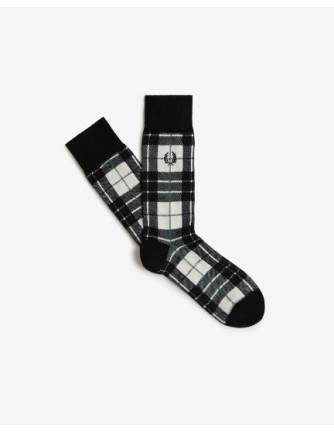 CALCETIN UNISEX DEL 41 AL 46 FRED PERRY COLOR 95 NEGRO