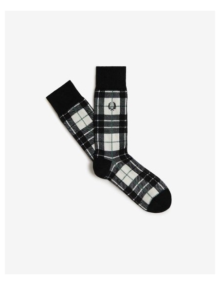 CALCETIN UNISEX DEL 41 AL 46 FRED PERRY COLOR 95 NEGRO