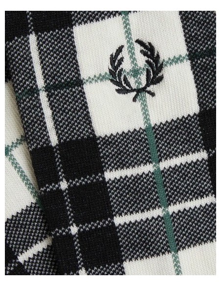 CALCETIN UNISEX DEL 41 AL 46 FRED PERRY COLOR 95 NEGRO