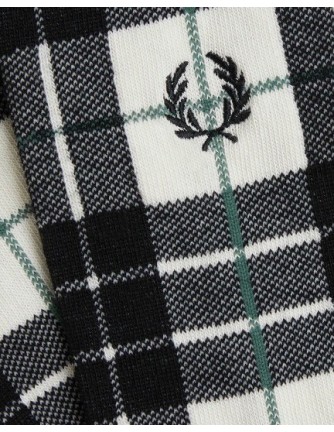 CALCETIN UNISEX DEL 36 AL 40 FRED PERRY COLOR 96 NEGRO