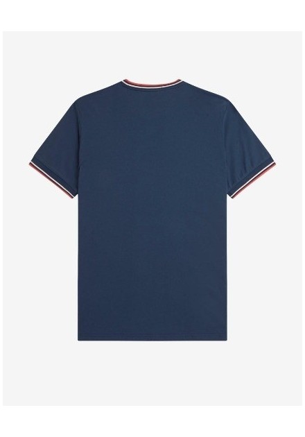CAMISETA UNISEX FRED PERRY COLOR 83 MARINO