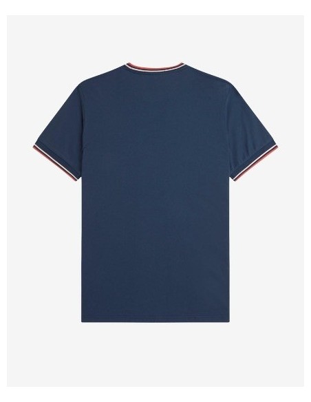 CAMISETA UNISEX FRED PERRY COLOR 83 MARINO